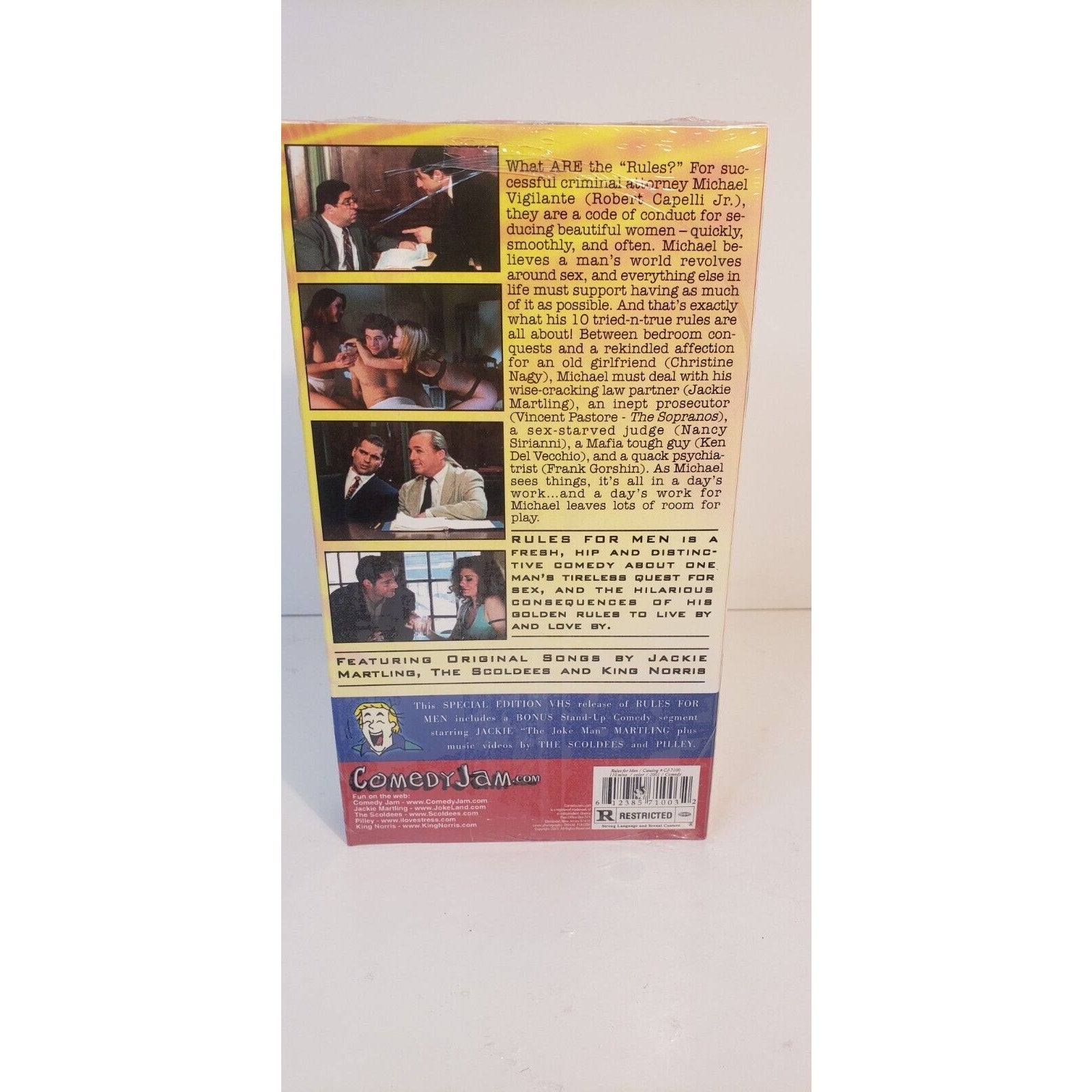 Rules for Men VHS New Sealed 2001