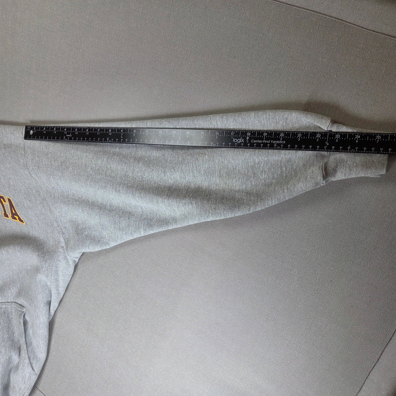 Steve & Barry's Minnesota Golden Gophers Hoodie Mens L Gray Pullover NCAA
