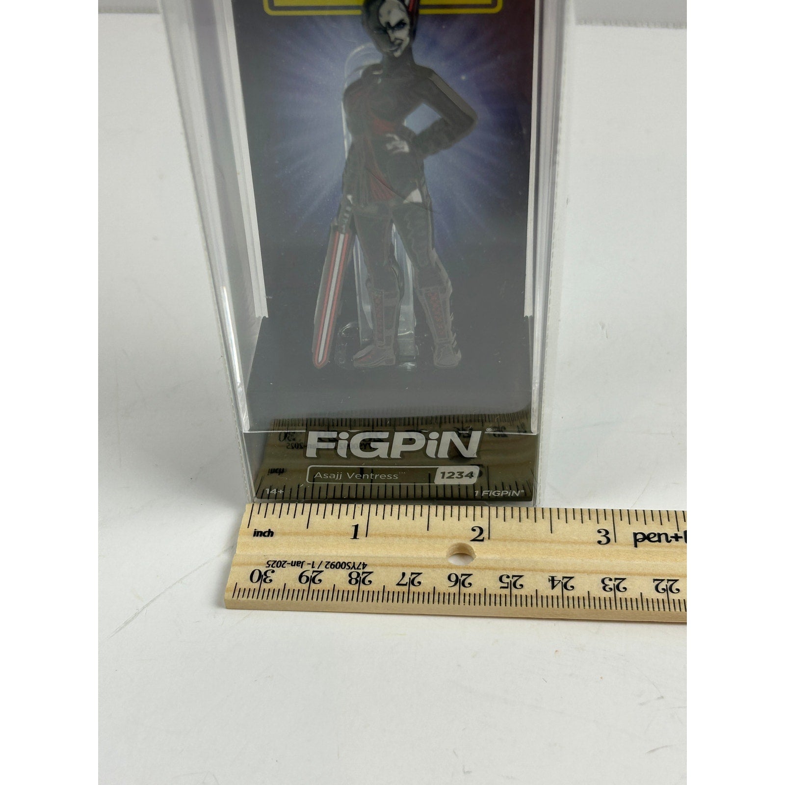 Star Wars FigPin Asajj Ventress 1234 The Clone Wars Collectible Pin