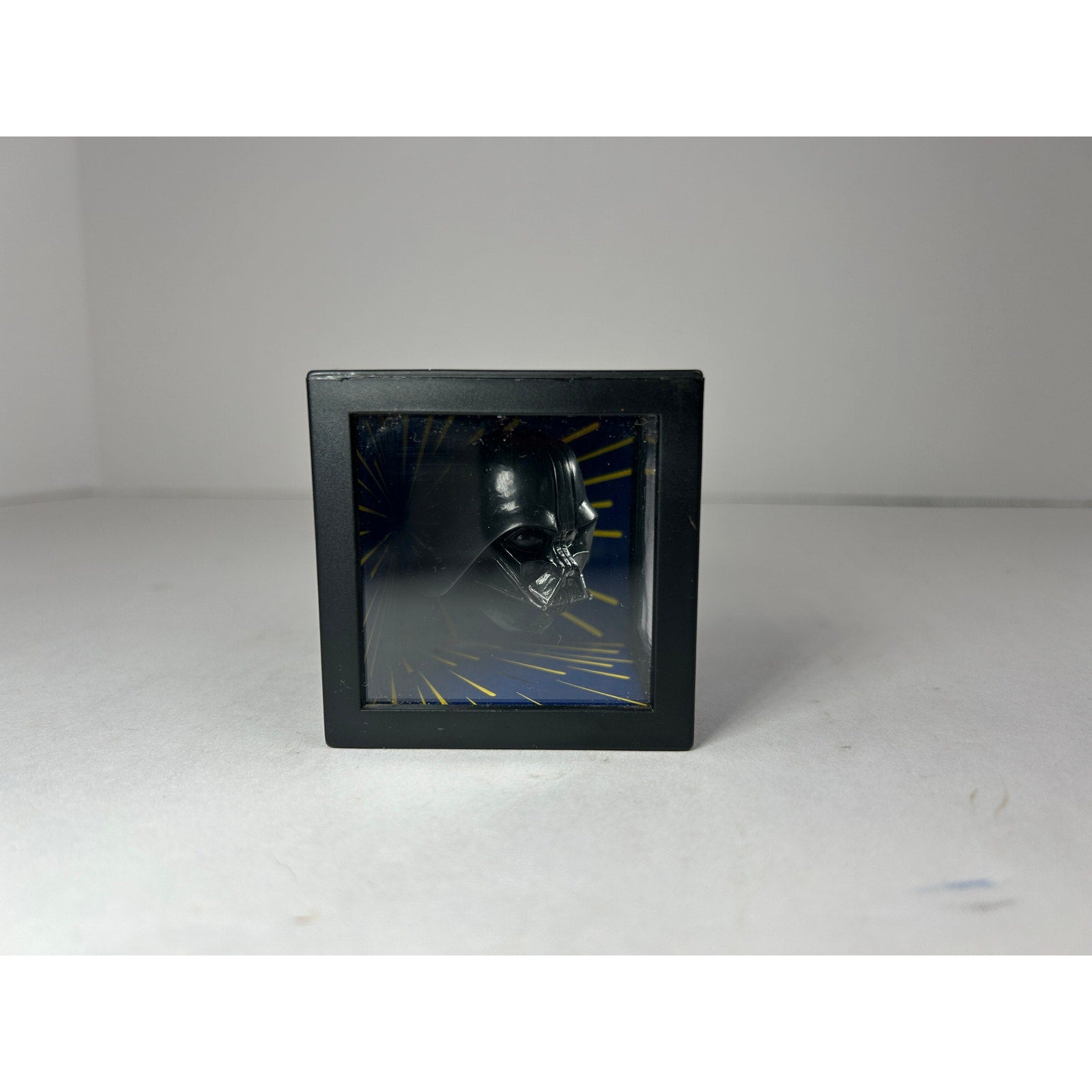 Vintage Star Wars Yoda Darth Vader Empire Strikes Back 3D Cube