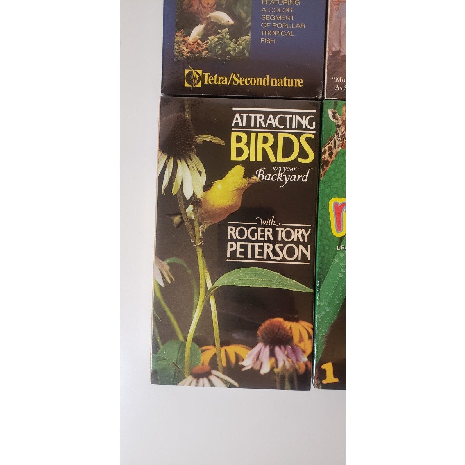VHS New Sealed Lot of 6 Animal Themed Tapes
