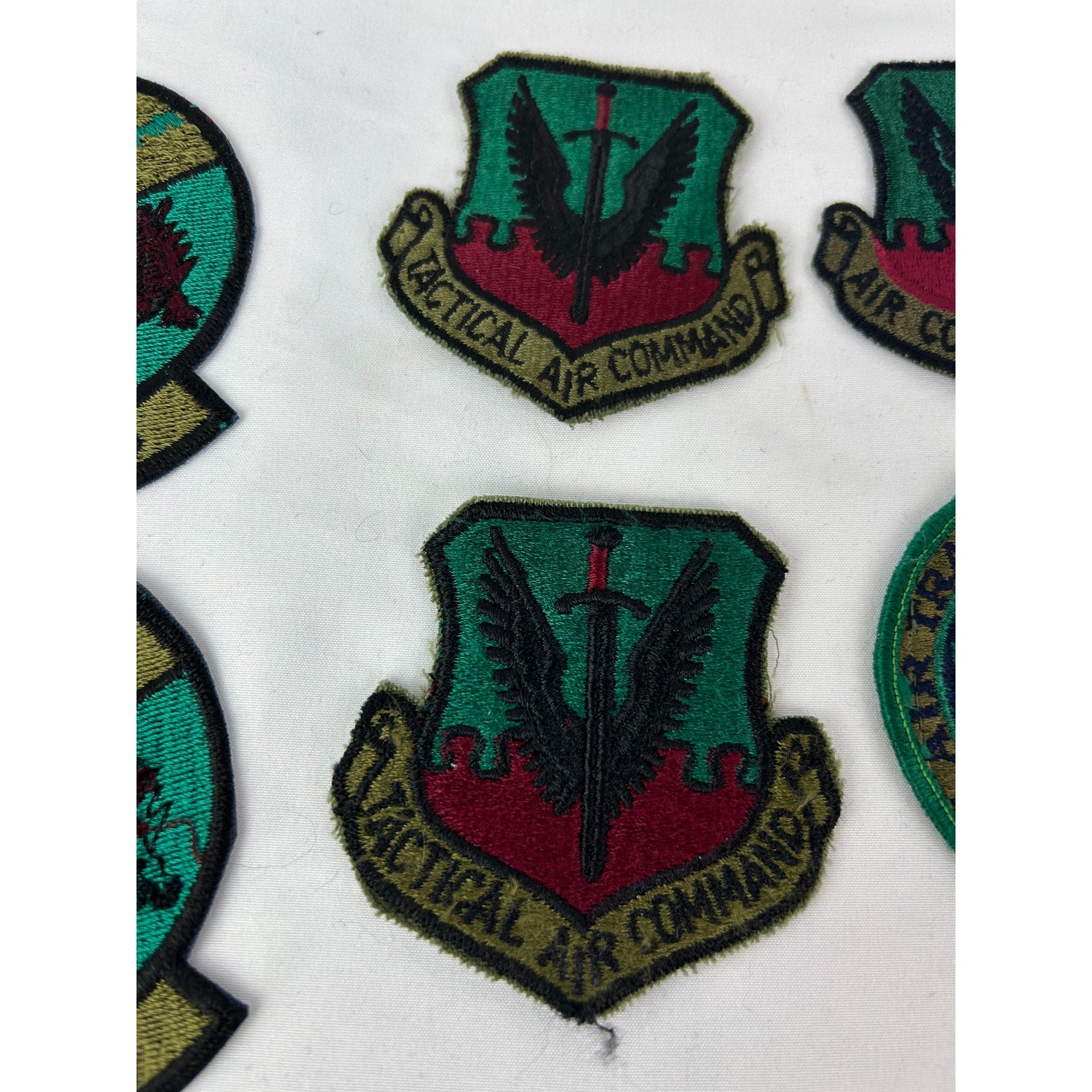USAF Tactical Air Command Patch Lot CAP NPA Air Training 9pcs