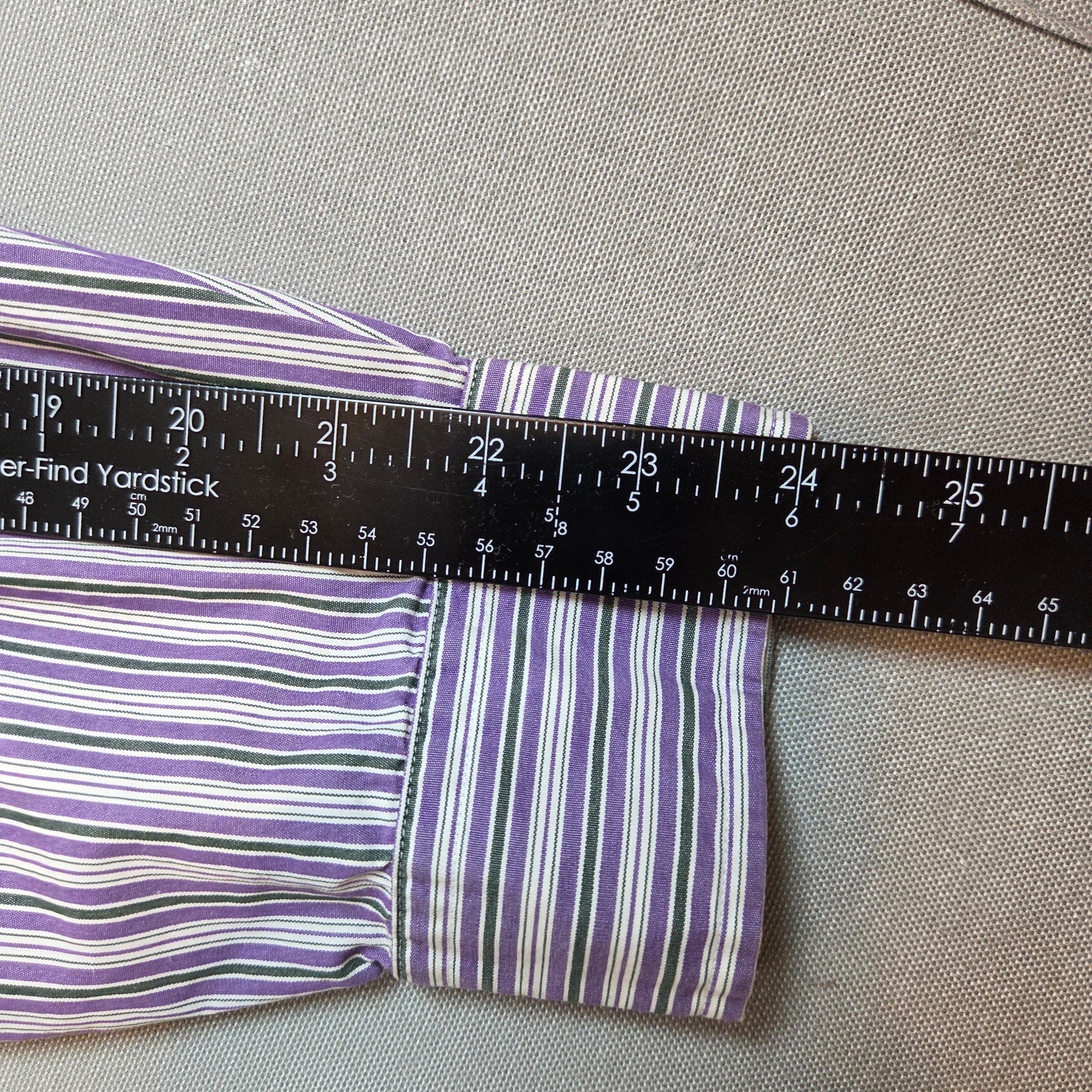 Ralph Lauren Blake Striped Button Down Shirt Men’s L Cotton Hong Kong