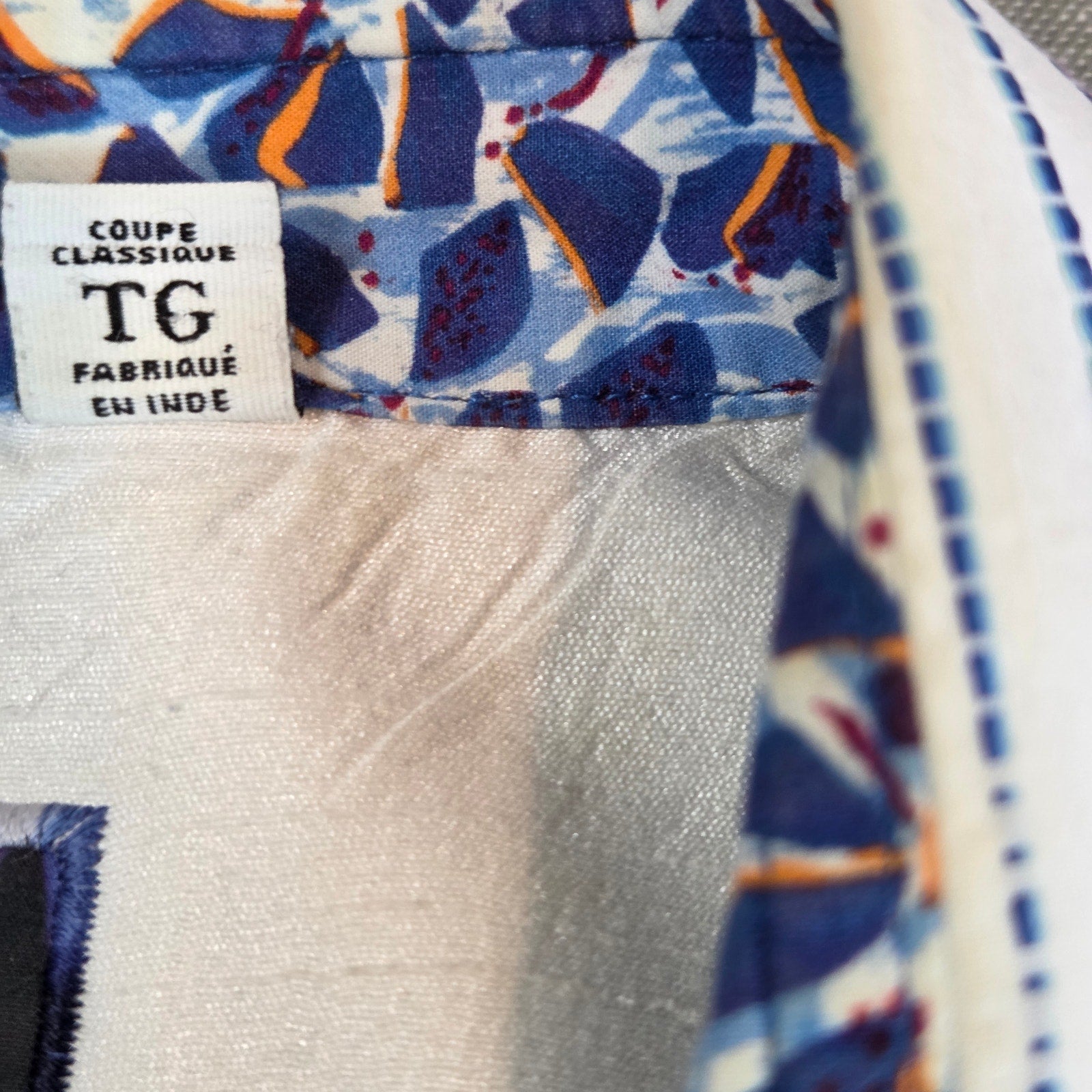 Robert Graham Classic Fit Striped Shirt XL Knowledge Wisdom Truth Cotton