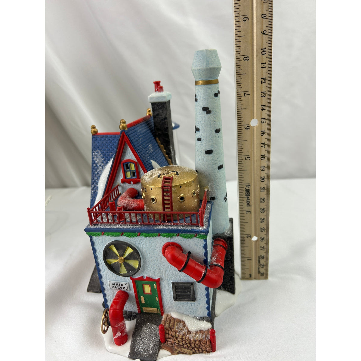 Dept 56 Real Plastic Snow Factory 56403 North Pole Lighted Retired 1998 Box