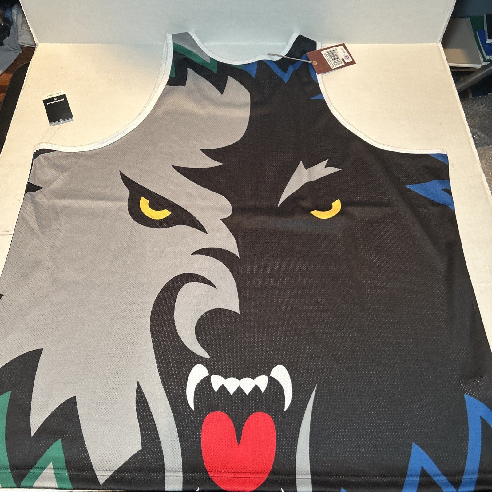 Kevin Garnett Timberwolves Mitchell & Ness NBA Sublimated Player Tank Size 5XL