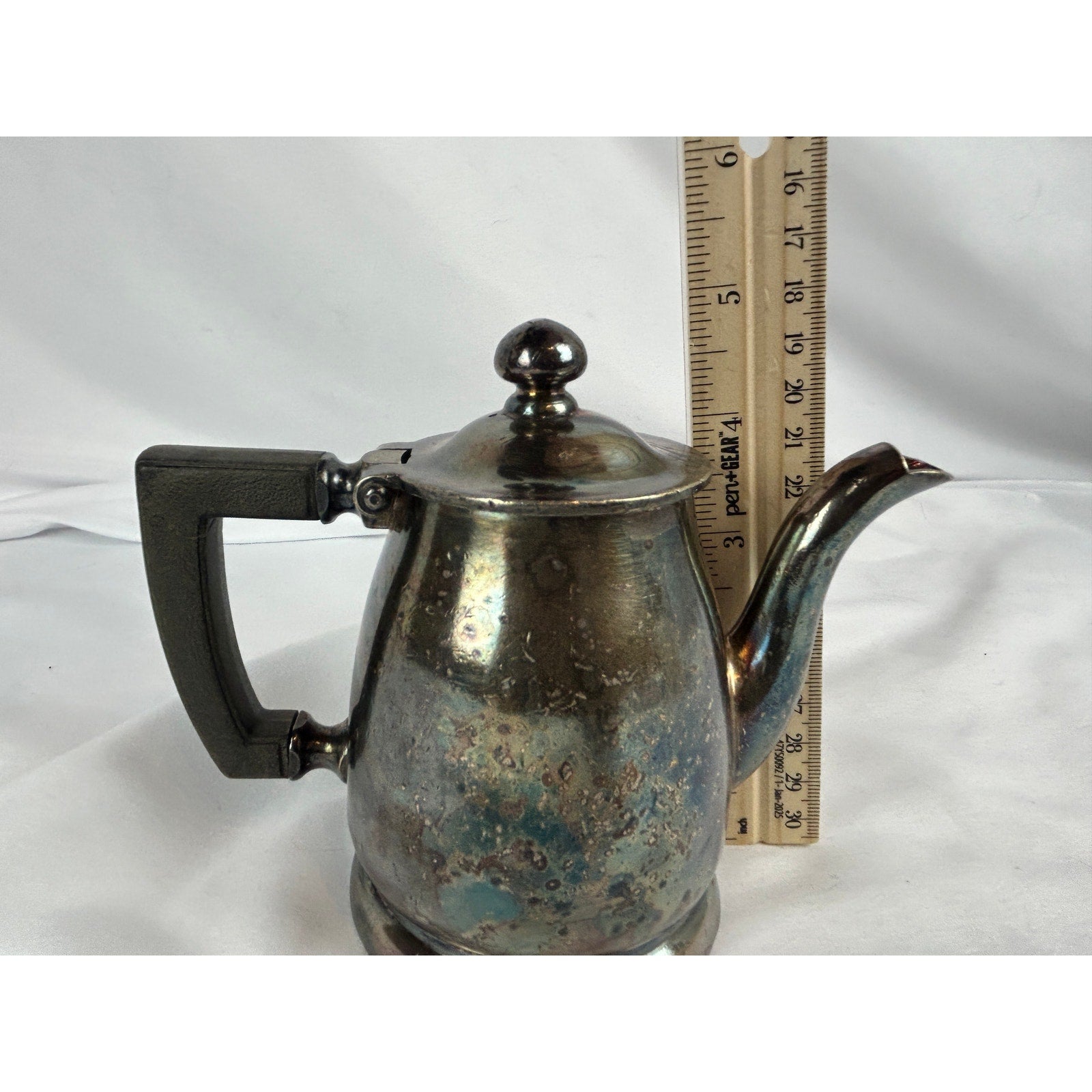 Marquette Silverplate Mini Teapot Victor S Co Creamer Coffee Pot