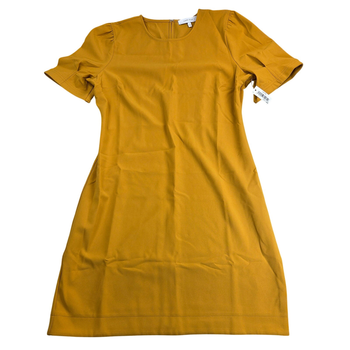 Lark & Ro Florence Ruffle Sleeve Sheath Dress Chai Tea Womens Size 12 NWT