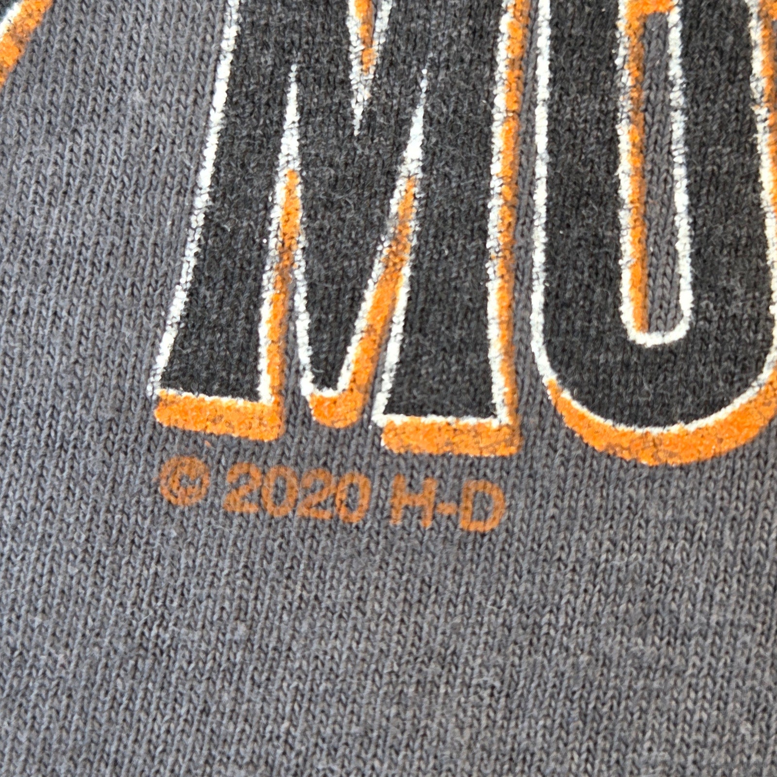 Harley Davidson Sturgis South Dakota 2020 Graphic T Shirt Mens 3XL Gray