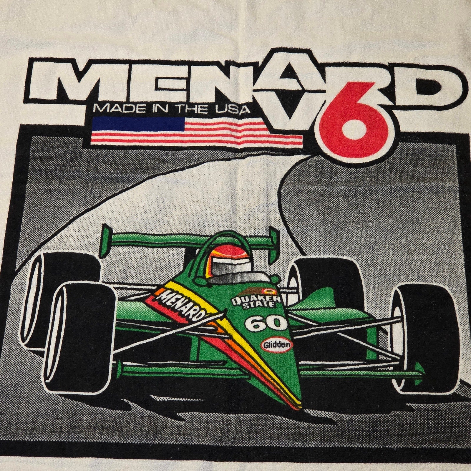 1995 Menard Pole Position Indy #60 Scott Brayton Commemorative Towel 60×33 USA