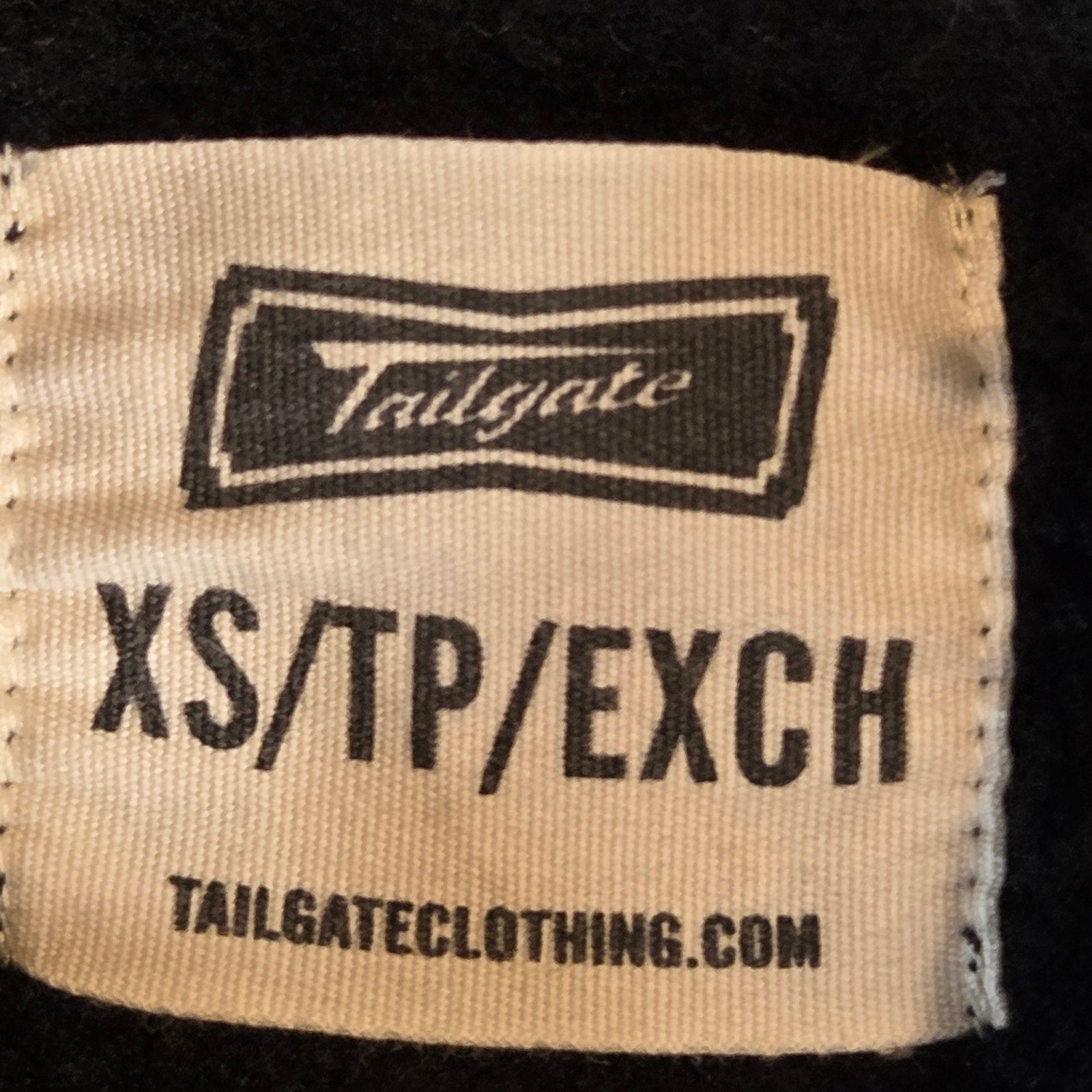 Pittsburgh Steelers Sweatshirt Tailgate Men’s XS Black NFL NWT Licensed 2019