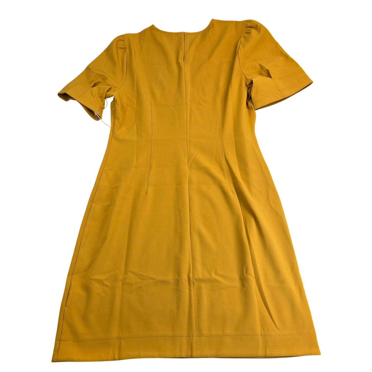 Lark & Ro Florence Ruffle Sleeve Sheath Dress Chai Tea Womens Size 12 NWT