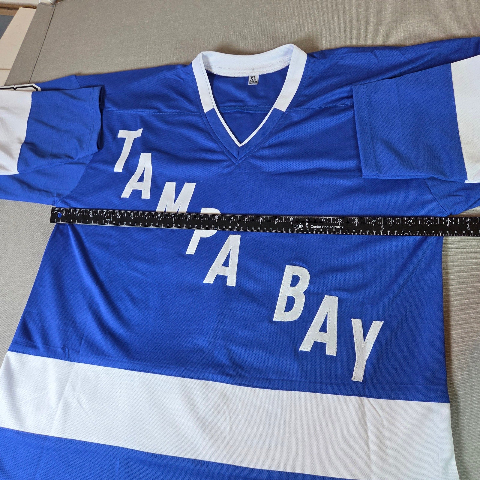 Mikhail Sergachev Autographed Lightning Custom Jersey XL JSA 2X SC Champ