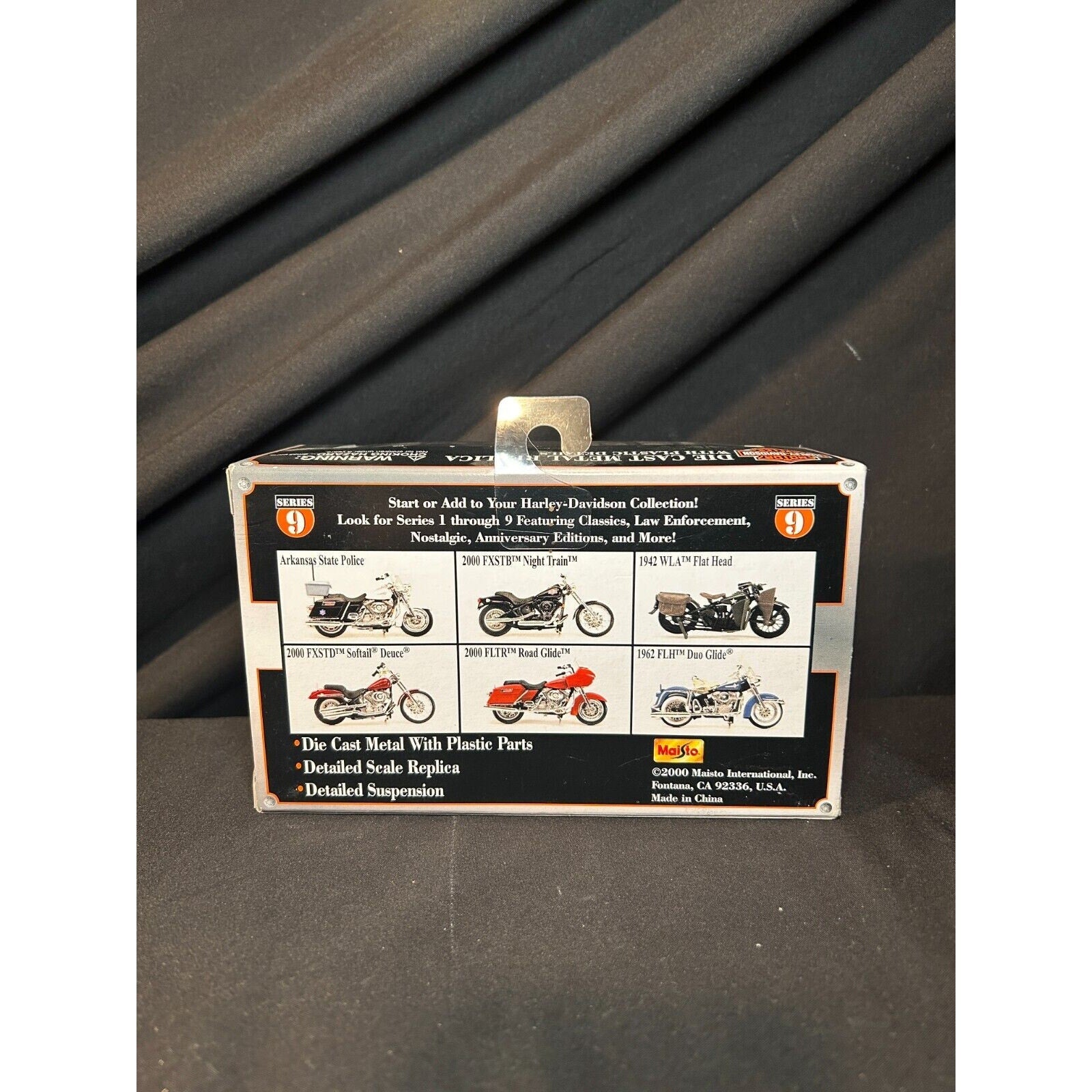 Maisto Harley-Davidson Die Cast Motorcycle Lot of 4 1:18 Scale