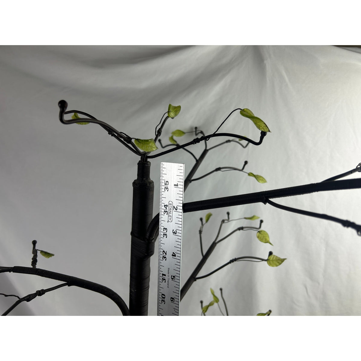 Bards Dark Brown Ornament Twig Tree Metal Display Stand 36in Tall