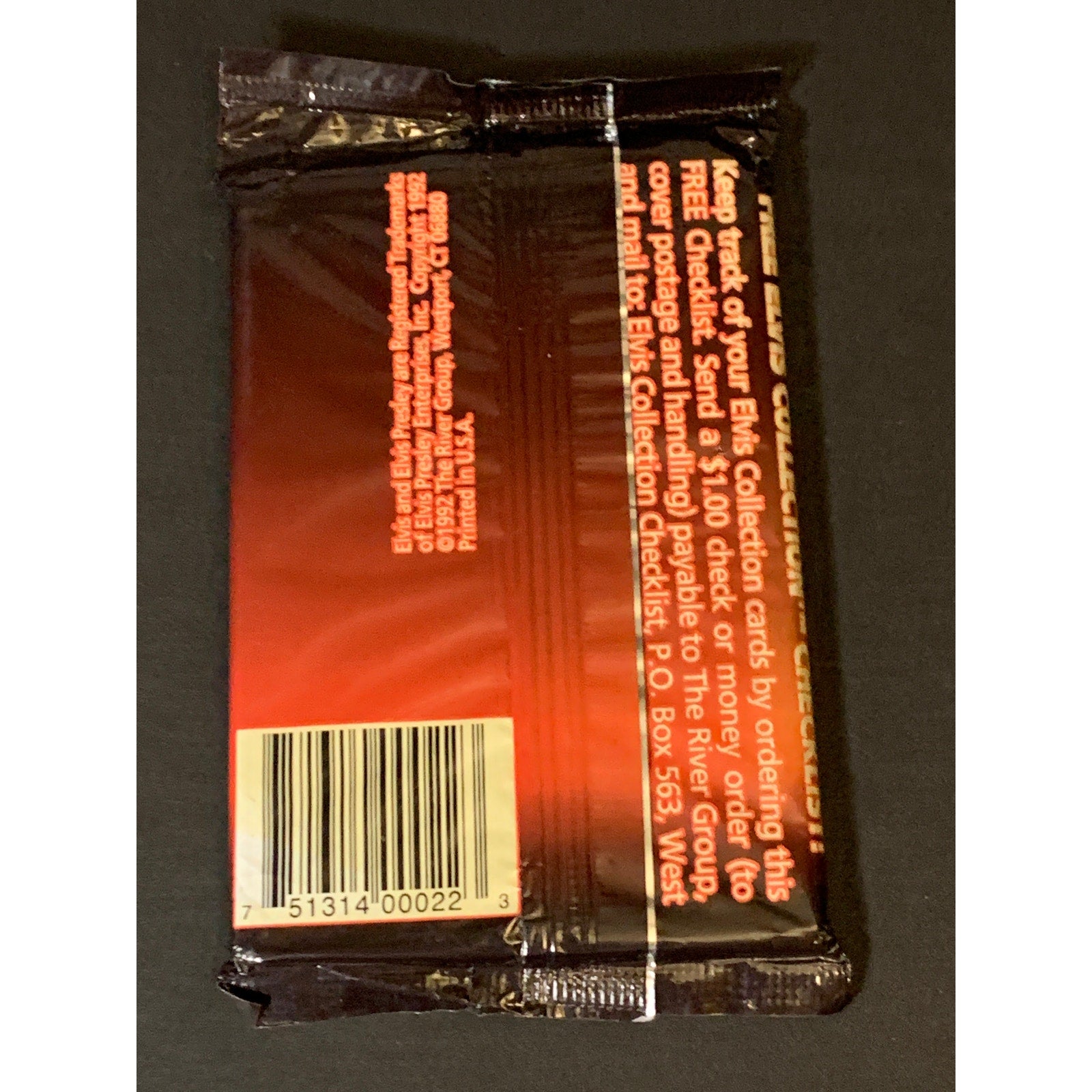 1992 Elvis Presley Cards of His Life Series 2 Sealed Trading Pack